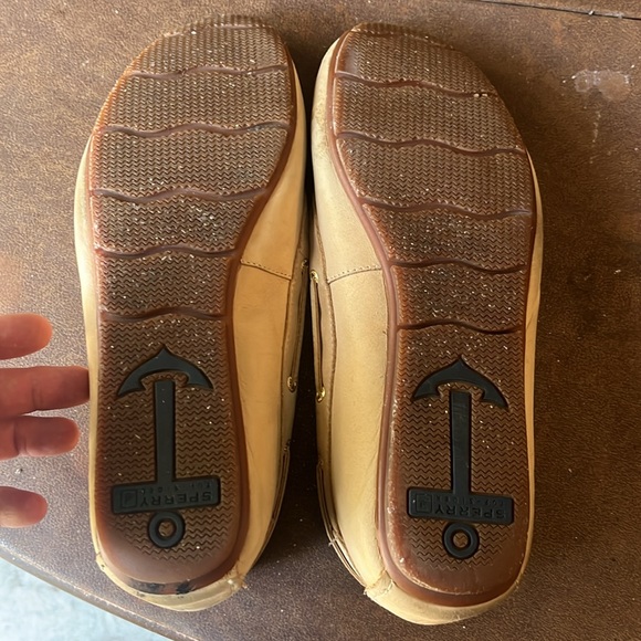 Sperry Top Sider Boat Shoes Womens Size 10M Beige - Picture 7 of 7